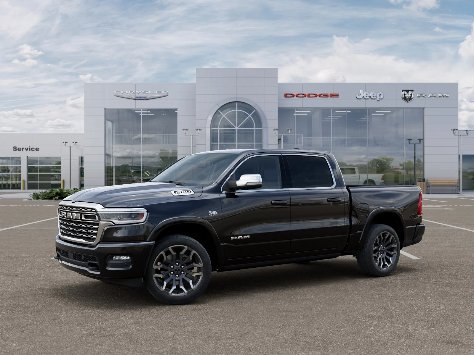 New 2026 Diamond Black Crystal Pearl-Coat Exterior Paint RAM Limited image 28