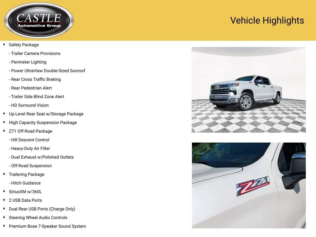 Used 2024 Iridescent Pearl Tricoat Chevrolet LTZ image 13