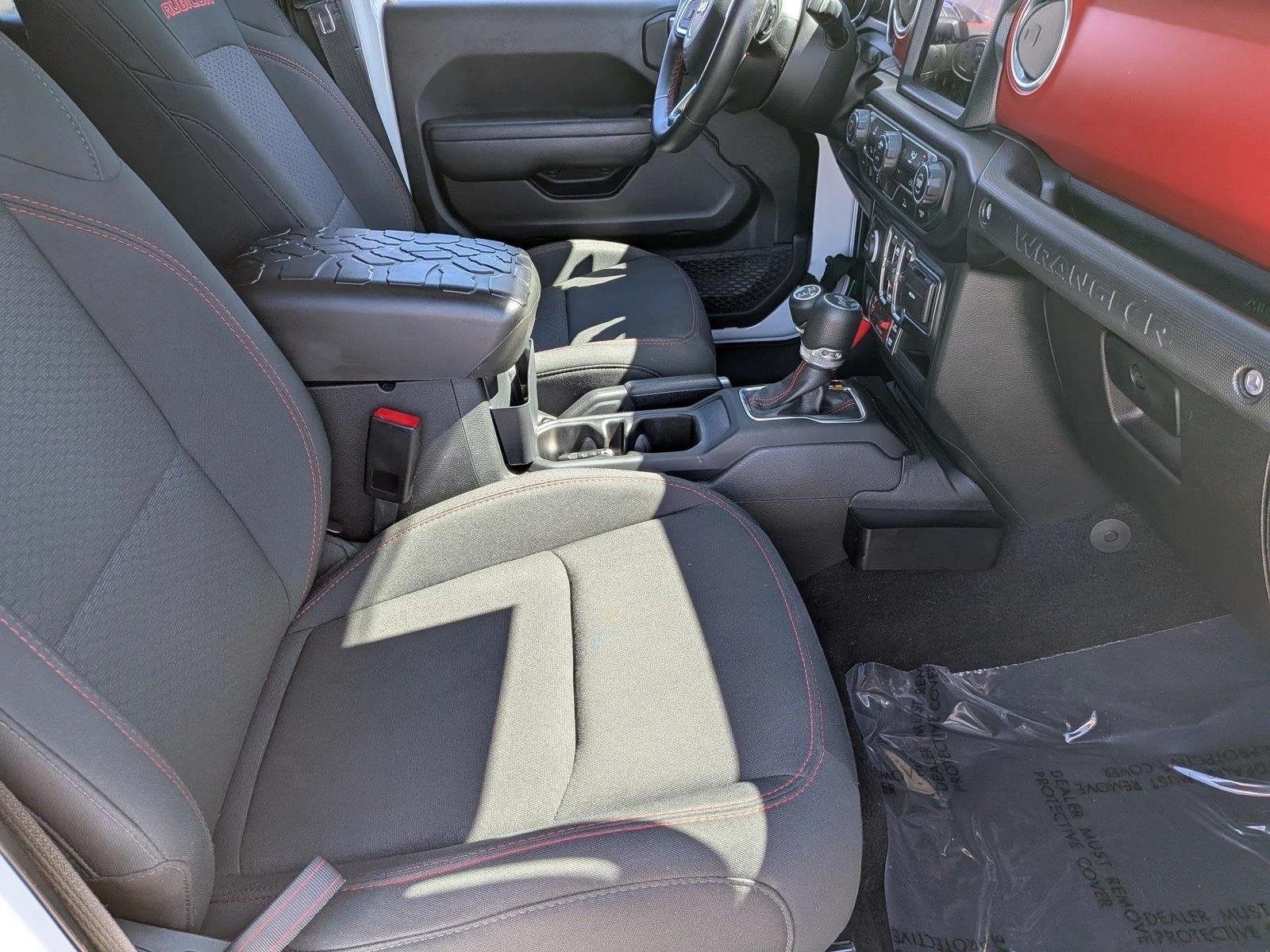 Used 2022 Bright White Clearcoat Jeep Unlimited Rubicon image 19