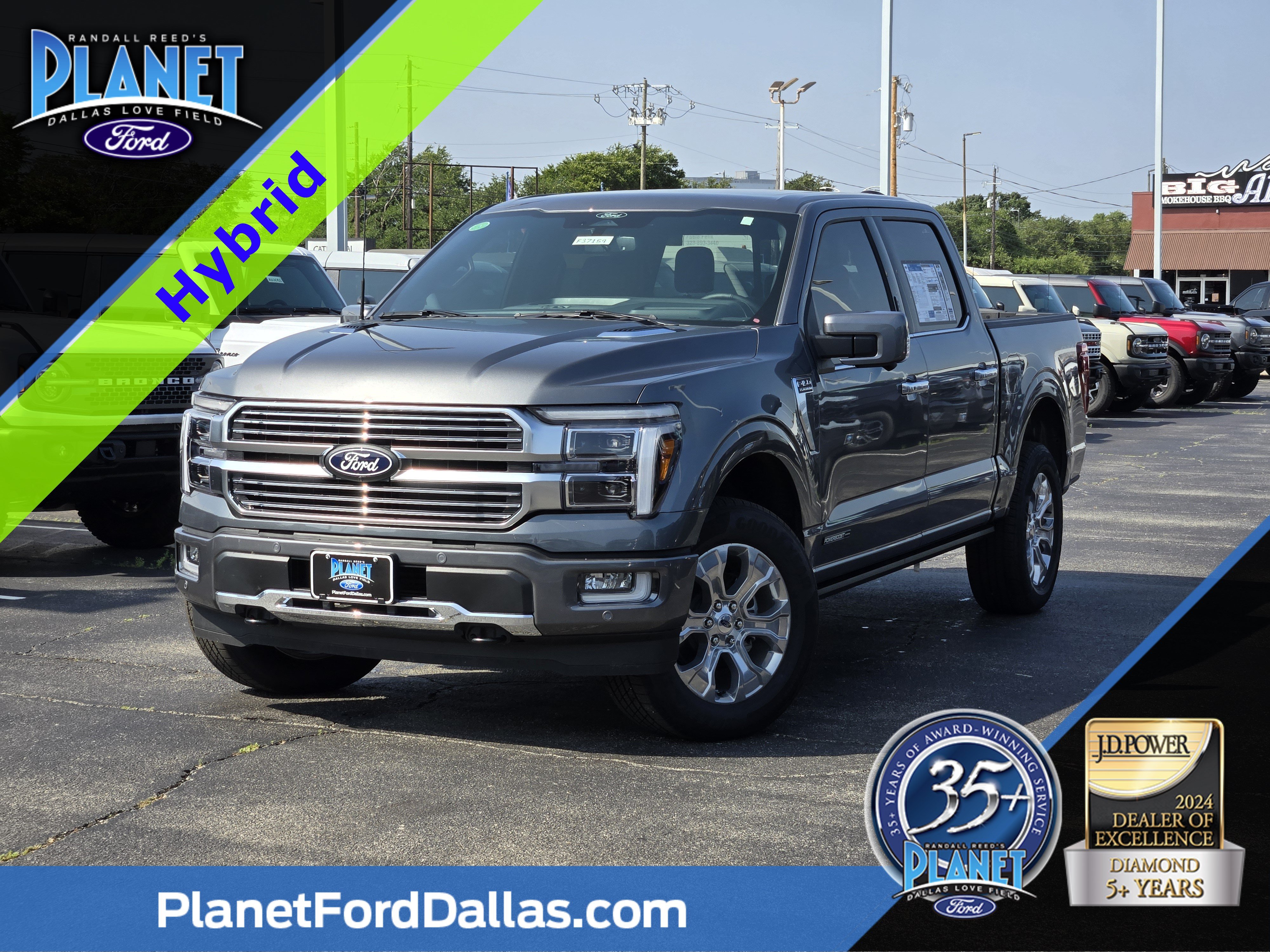 New 2026 Carbonized Gray Metallic Ford Platinum image 1