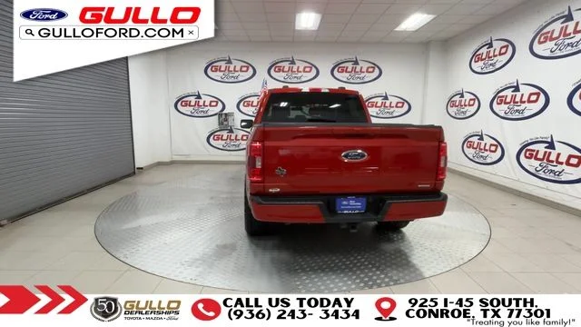 Certified Used 2023 Hot Pepper Red Metallic Tinted Clearcoat Ford XLT image 7