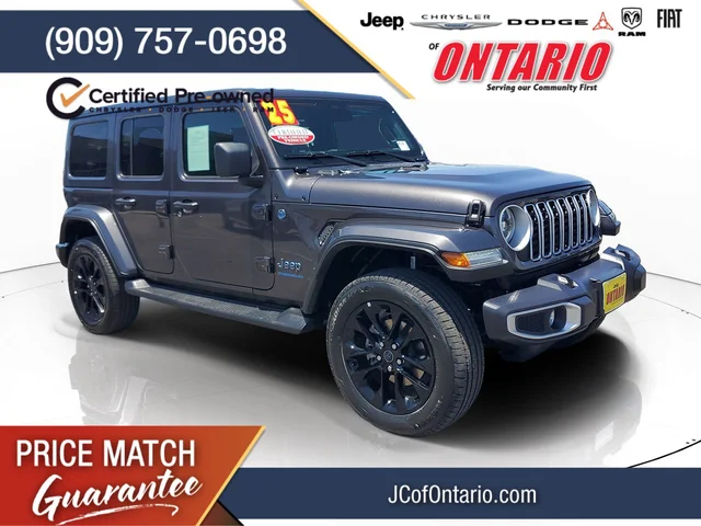 2025 Jeep Wrangler Sahara 4xe