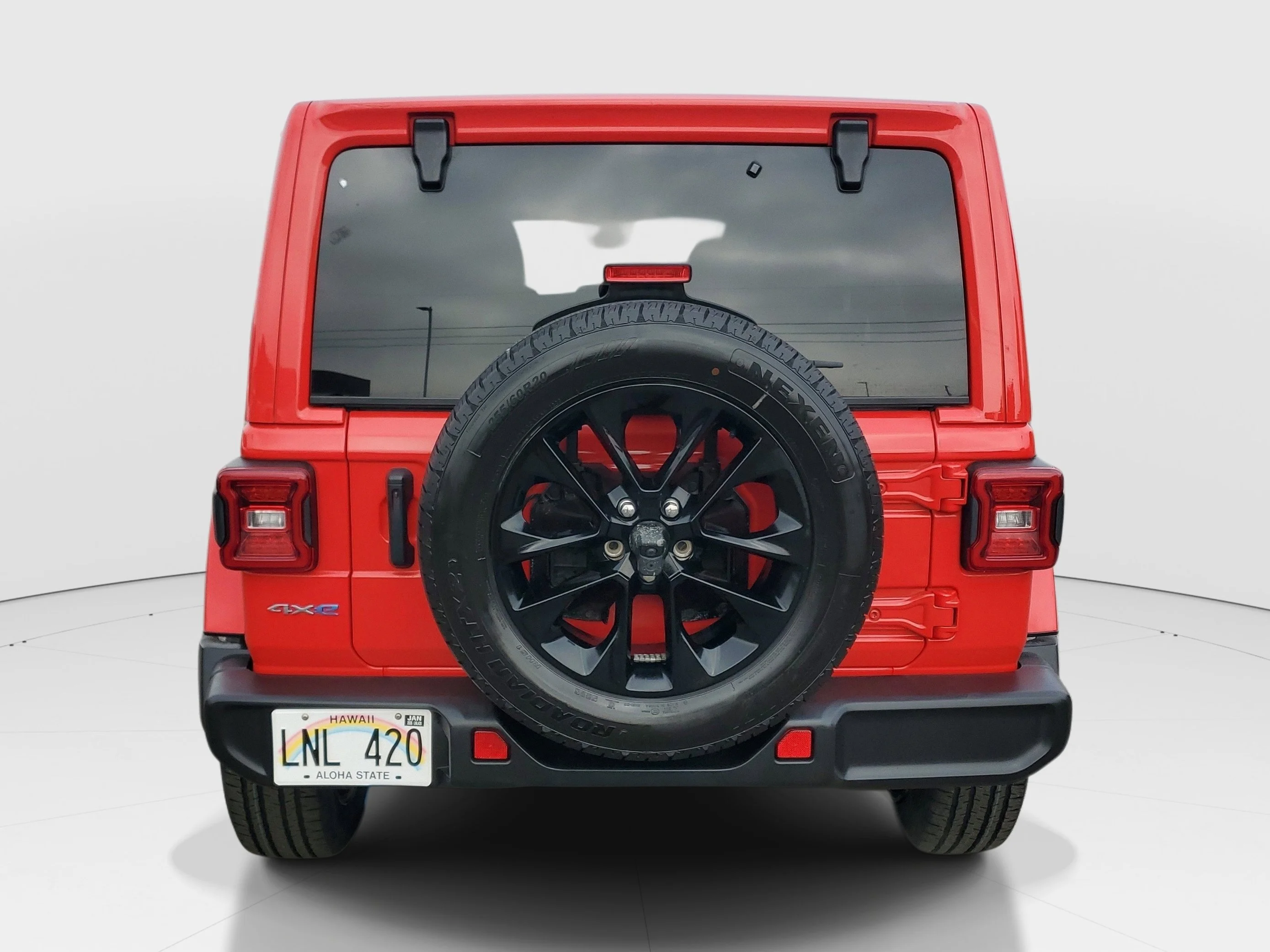 Used 2024 Red Jeep Sahara 4xe image 4