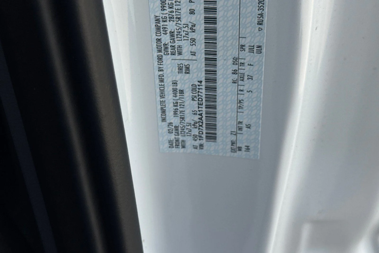 New 2026 White Ford XL image 25
