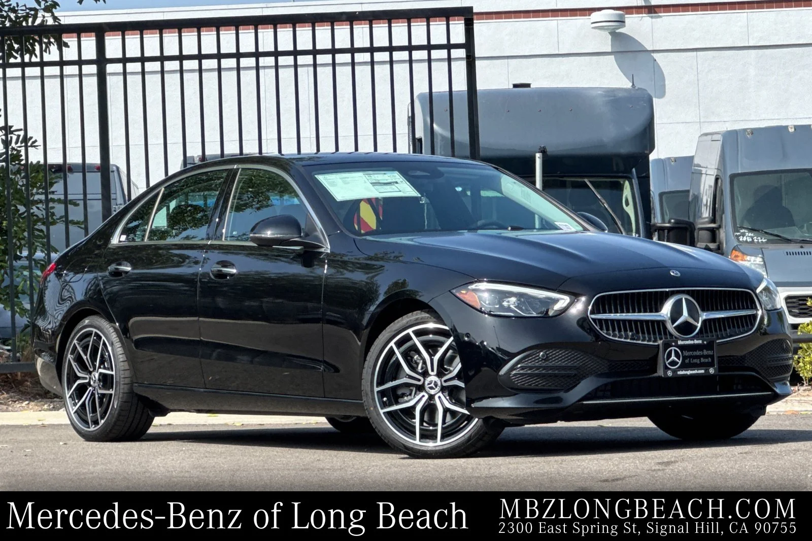 New 2026 Black Mercedes-Benz C 300 image 1