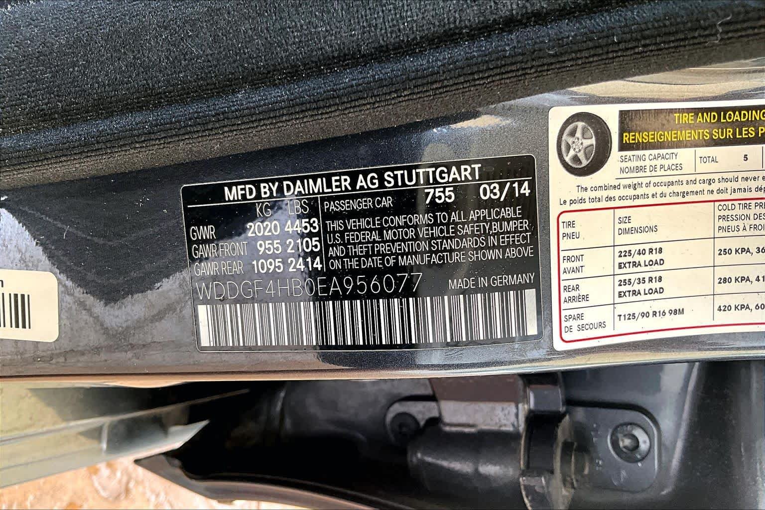 Used 2014 Steel Gray Metallic Mercedes-Benz C 250 Sport image 34