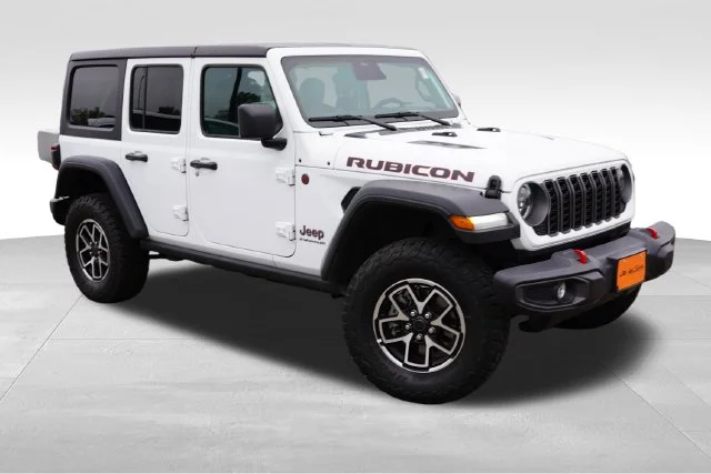 Certified Used 2025 White Jeep Rubicon image 2