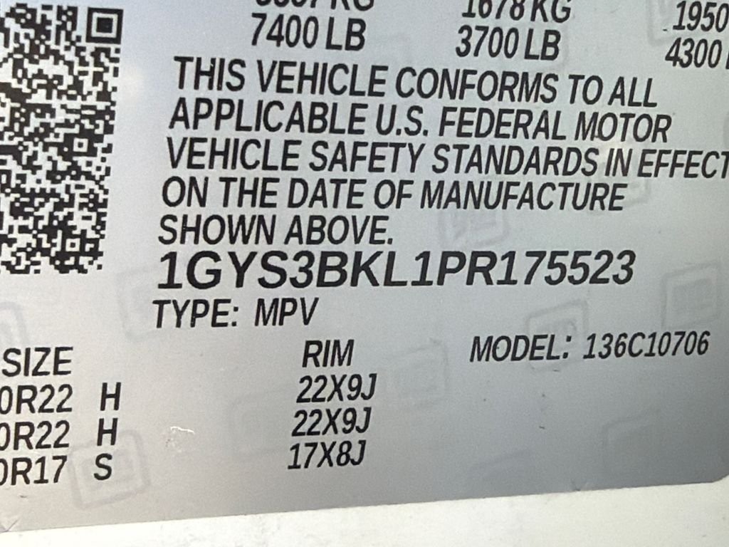 Used 2023 White Cadillac Premium Luxury image 34