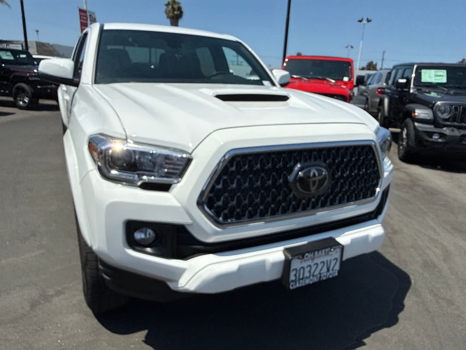 Used 2019 Super White Toyota TRD Sport image 7