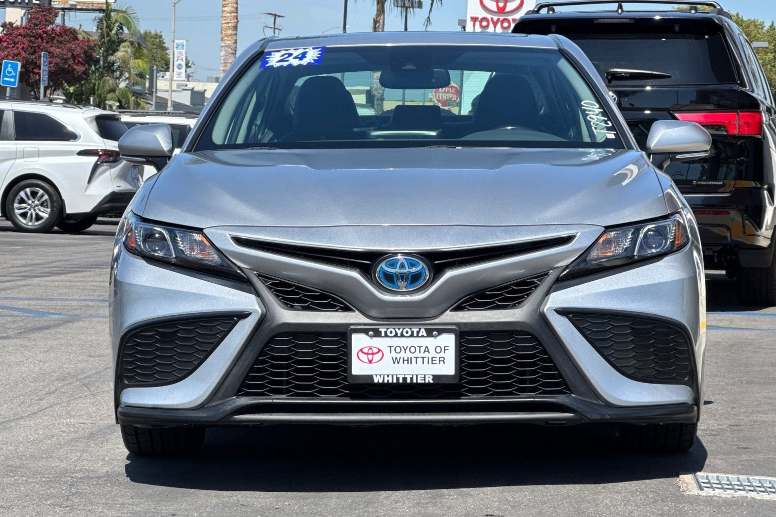 Used 2024 Silver Toyota SE image 10