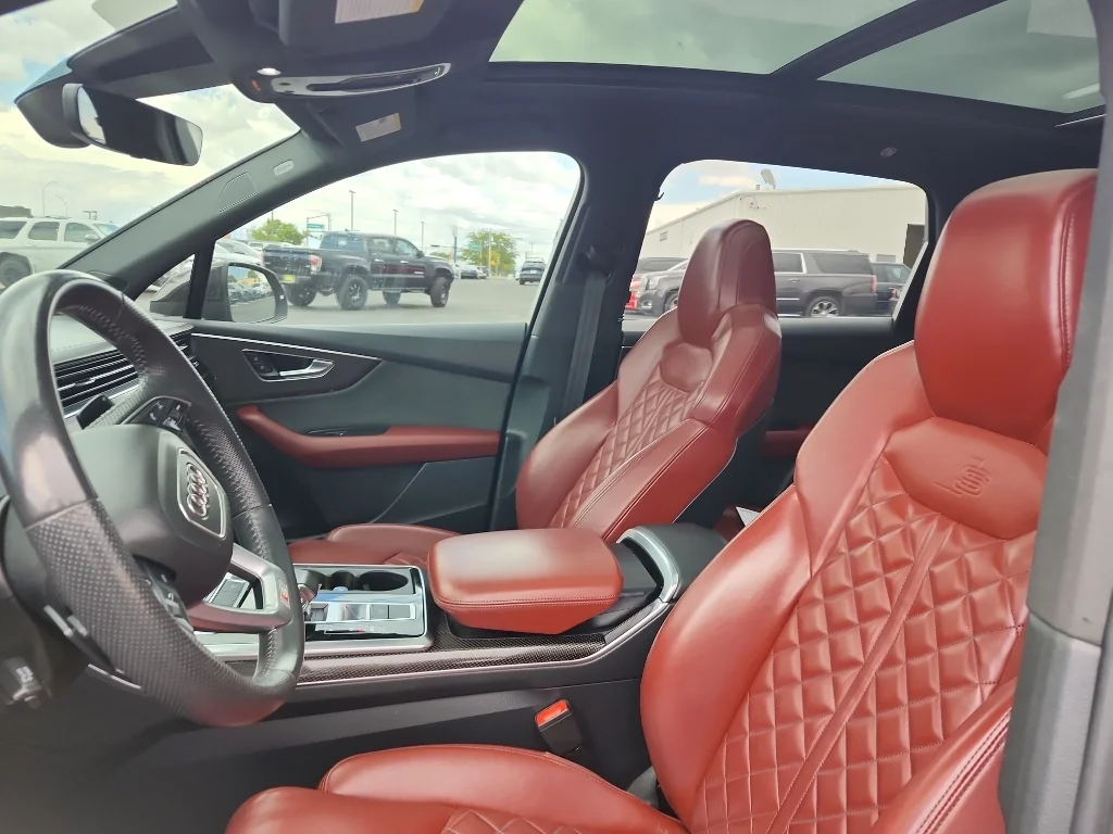Used 2020 Daytona Gray Pearl Effect Audi Premium Plus image 14