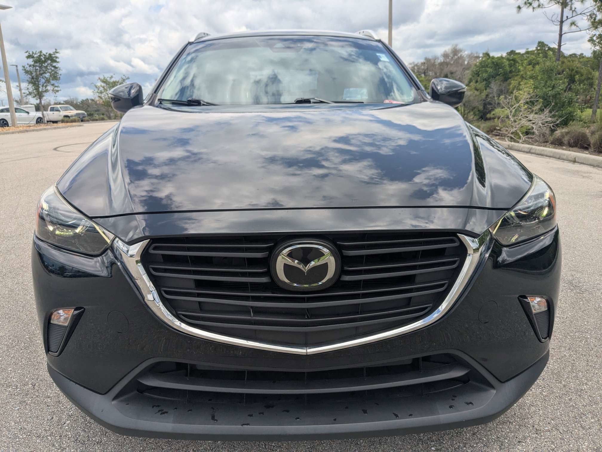 Used 2021 Jet Black Mica Mazda Sport image 3