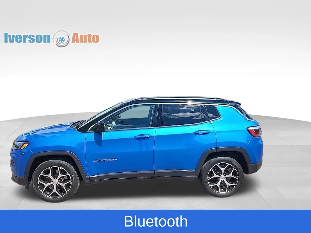 Used 2024 Hydro Blue Jeep Limited image 7