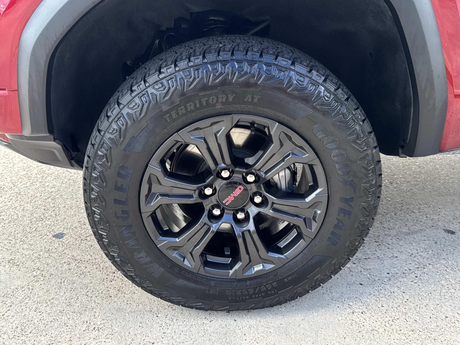 Used 2025 Volcanic Red Tintcoat GMC 2WD Elevation image 4