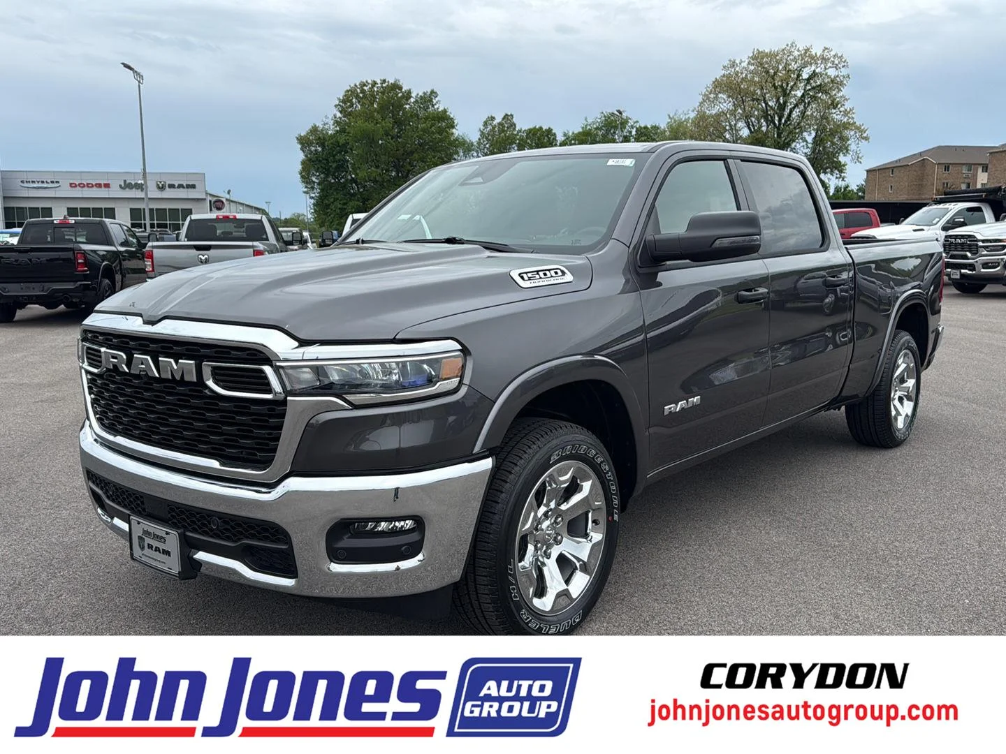 New 2026 Granite Crystal Metallic Clearcoat Ram Big Horn image 1