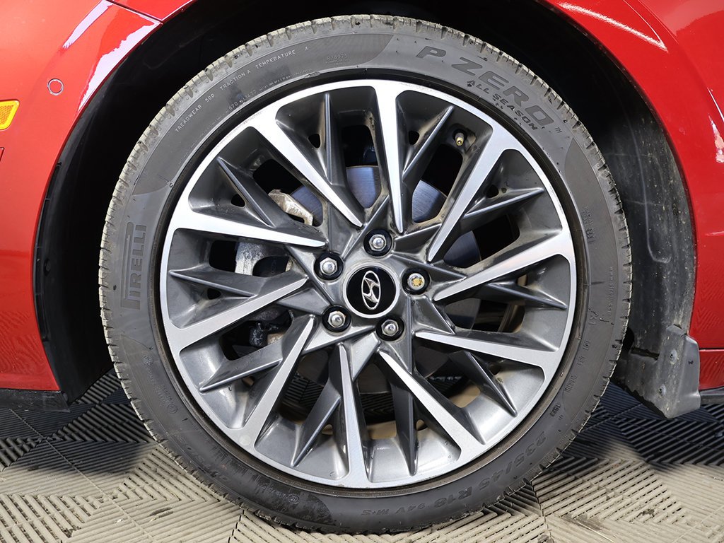 Certified Used 2023 Red Hyundai Limited image 23