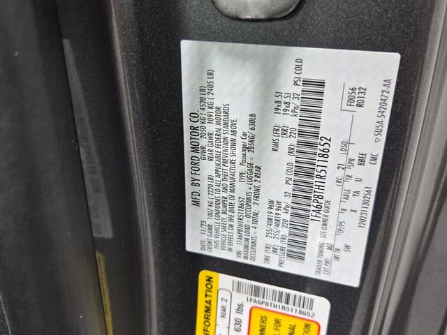 Used 2024 Gray Ford EcoBoost Premium image 15