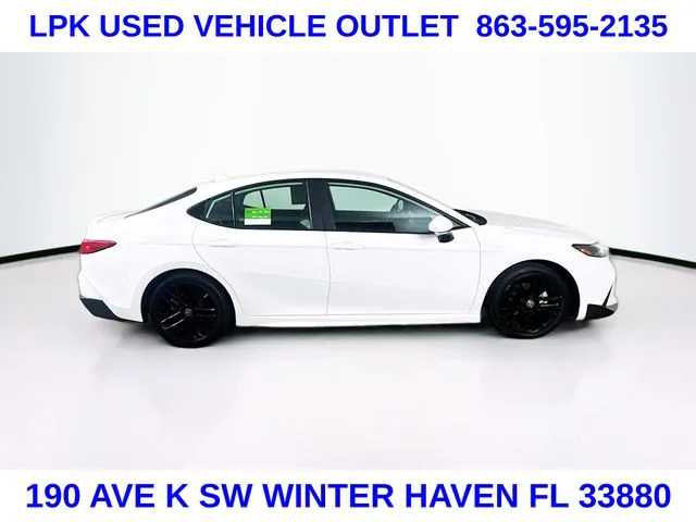 Used 2025 White Toyota SE image 8