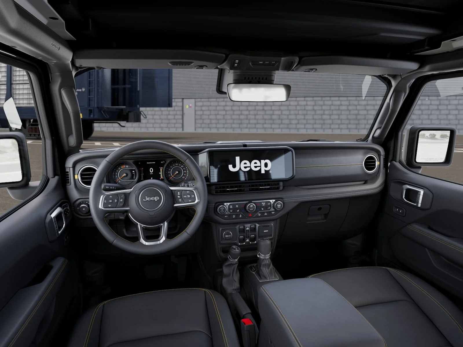 New 2026 Granite Crystal Metallic Clear-Coat Exterior Paint Jeep Sahara image 40