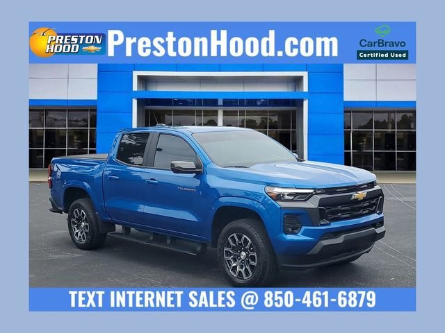 Certified Used 2023 Glacier Blue Metallic Chevrolet LT image 1