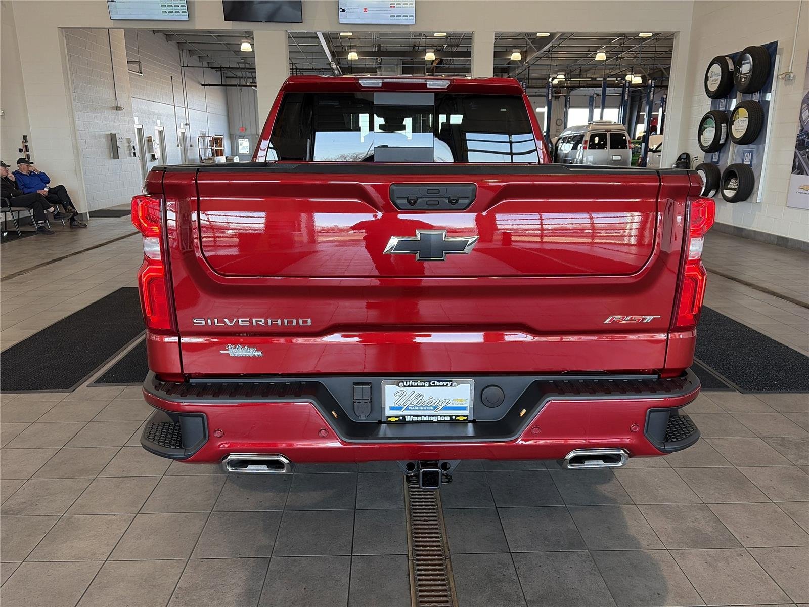 New 2026 Radiant Red Tintcoat Chevrolet RST image 4