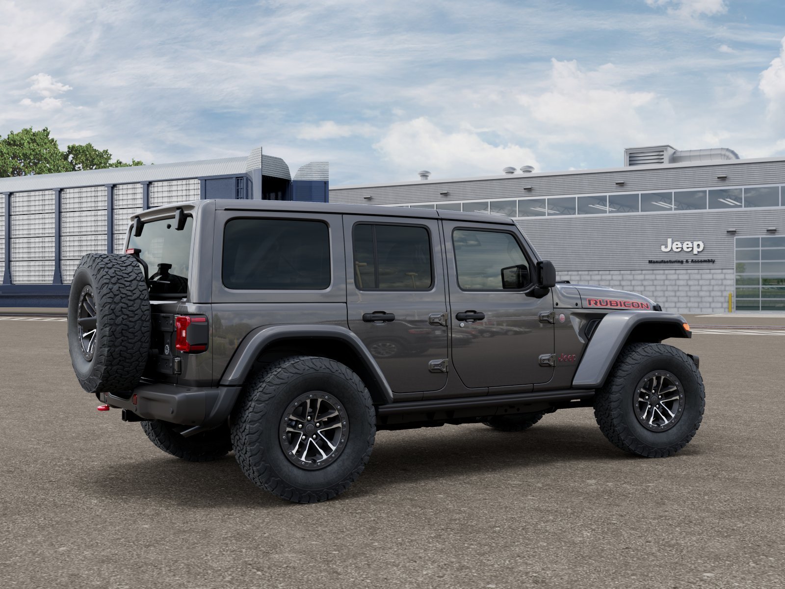 New 2026 Granite Crystal Metallic Clear-Coat Exterior Paint Jeep  image 13