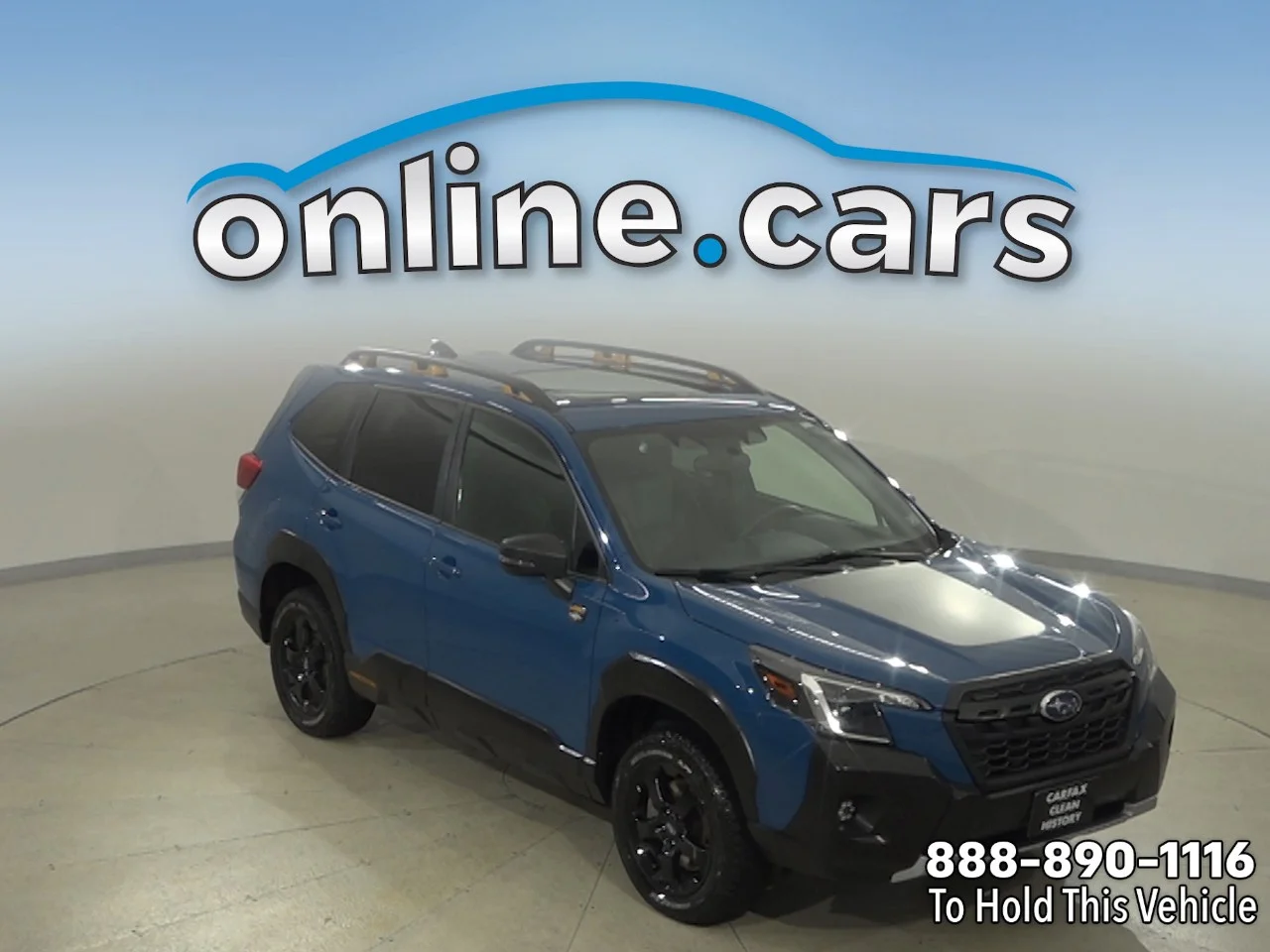 Used 2024 Blue Subaru Wilderness image 34