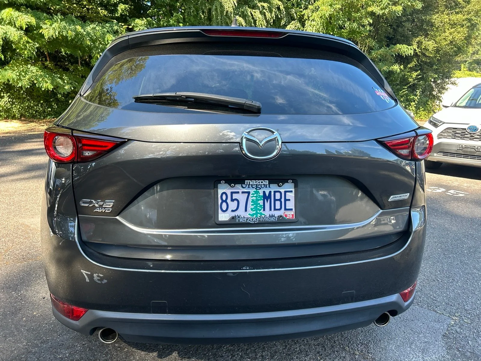 Used 2019 Machine Gray Metallic Mazda Grand Touring image 5