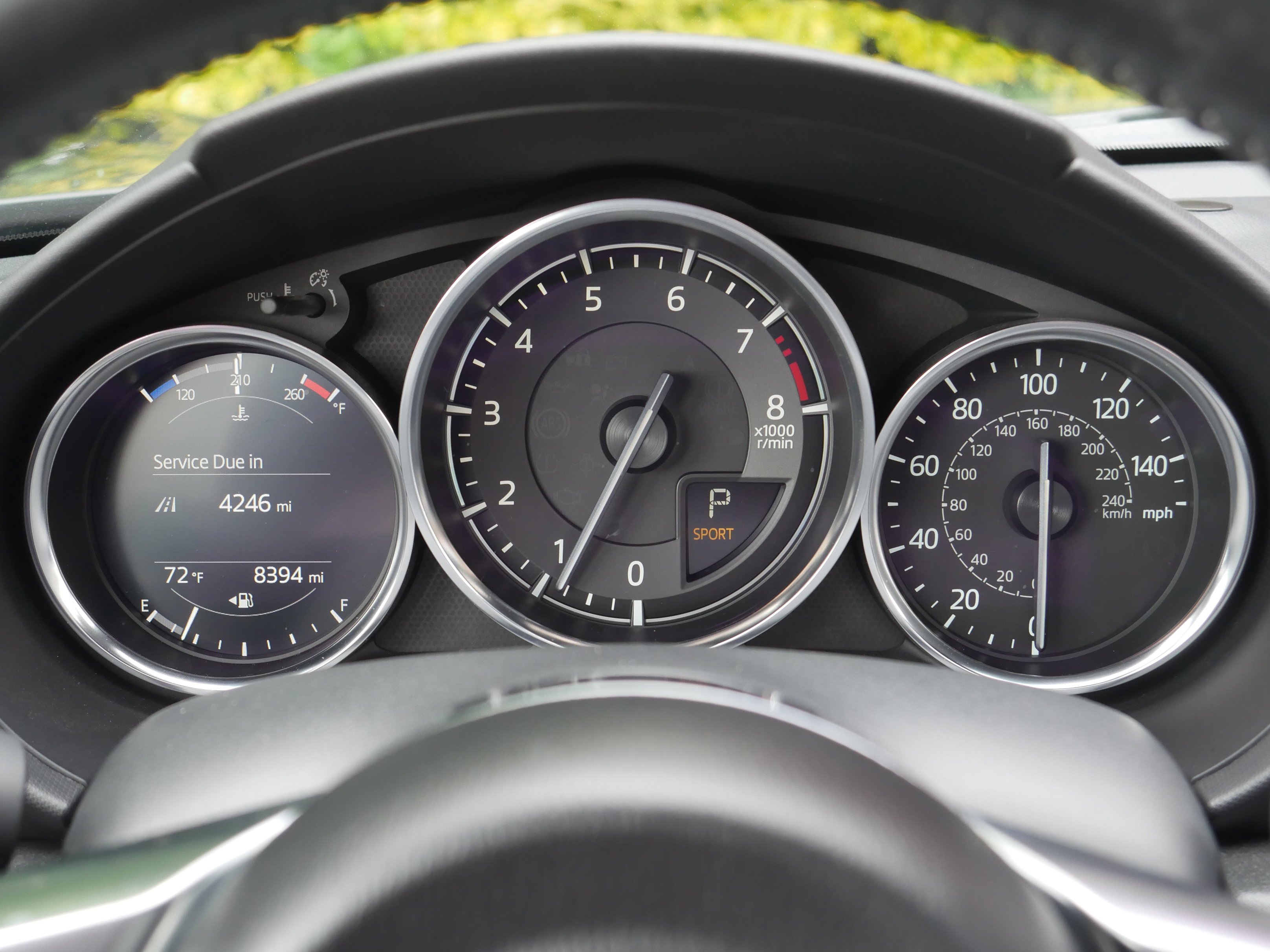 Used 2022 Jet Black Mica Mazda Grand Touring image 7