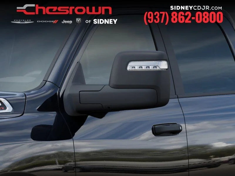 New 2026 Diamond Black Crystal Pearl-Coat Exterior Paint RAM Big Horn image 12