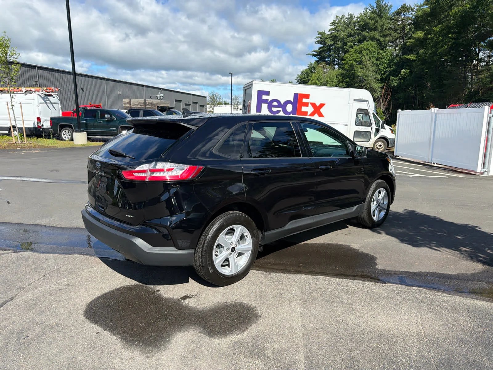 Used 2024 Agate Black Ford SE image 5