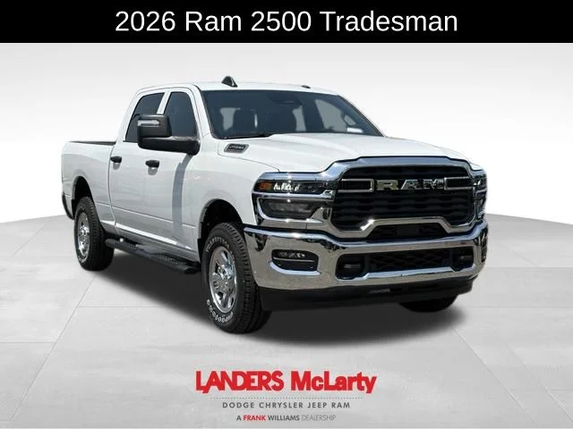 New 2026 Bright White Clear-Coat Exterior Paint RAM Tradesman image 2