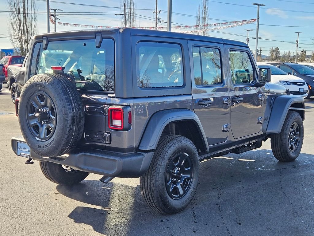 New 2026 Granite Crystal Metallic Clear-Coat Exterior Paint Jeep Sport image 6
