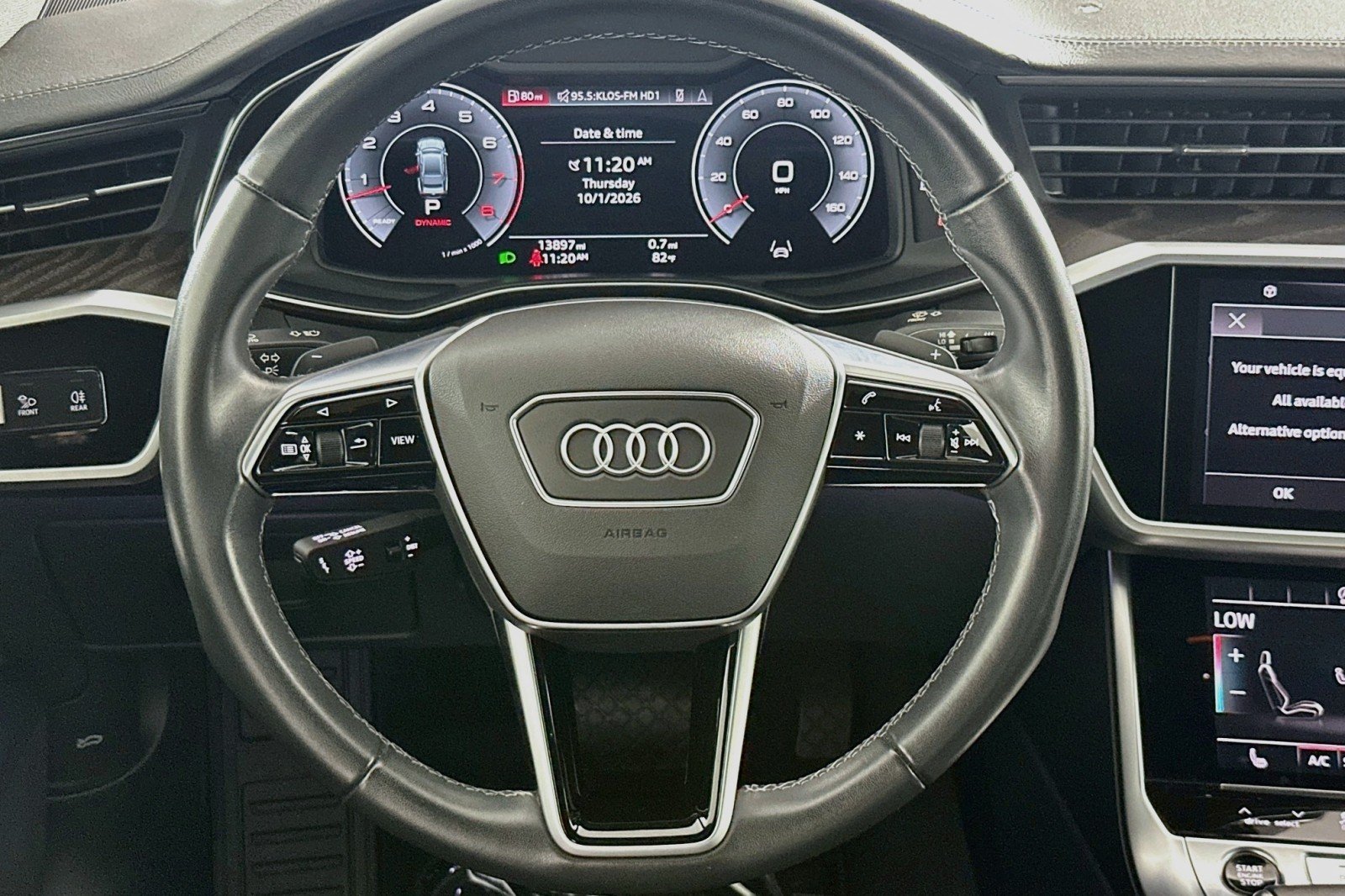 Used 2023 Glacier White Metallic Audi Premium image 17