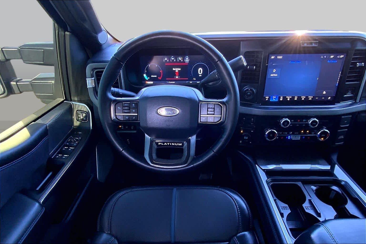 Used 2025 Star White Metallic Tri-Coat Ford Platinum image 6