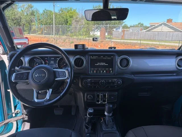 Used 2020 Mojito! Clearcoat Jeep Unlimited Sahara image 13