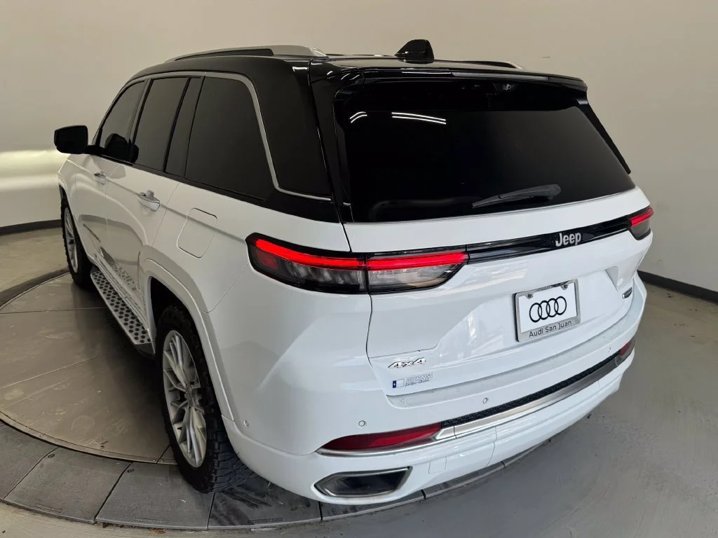 Used 2023 Bright White Clearcoat Jeep Summit image 36