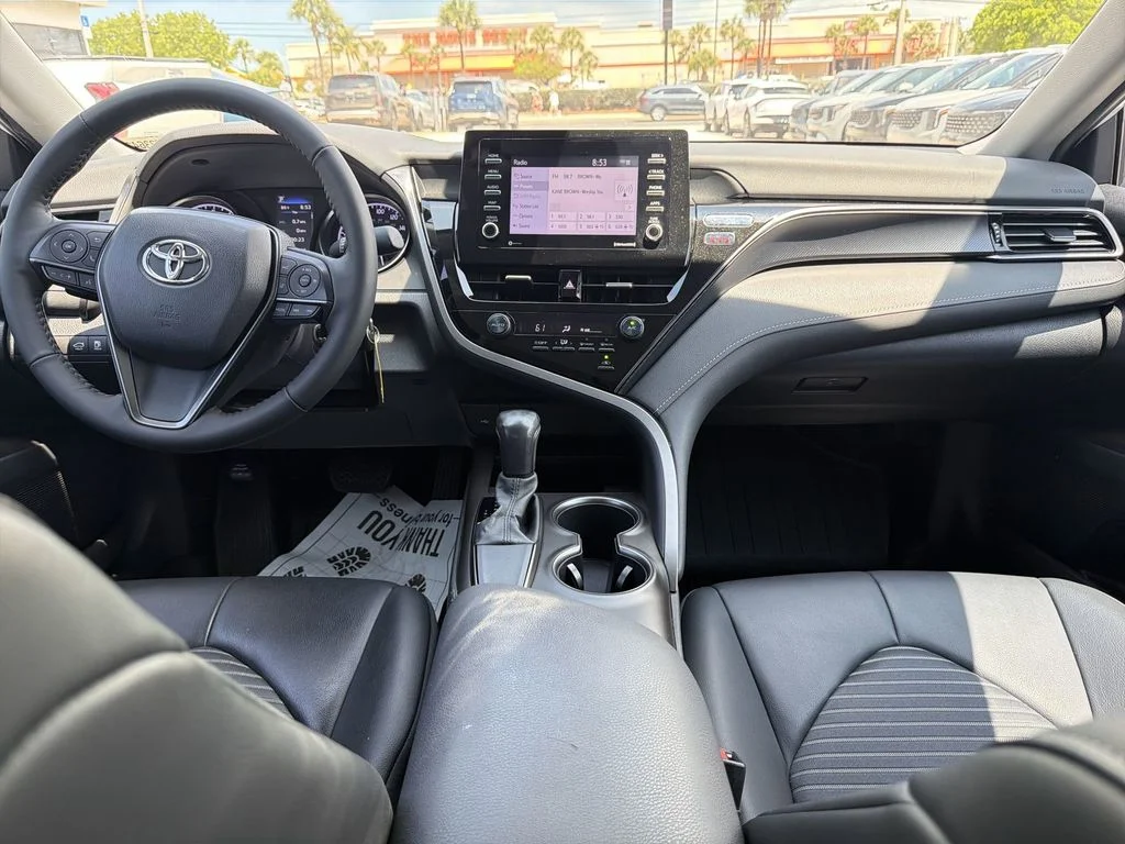 Used 2021 White Toyota SE image 26