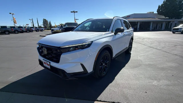 New 2027 Platinum White Pearl Honda Sport-L Hybrid AWD image 1