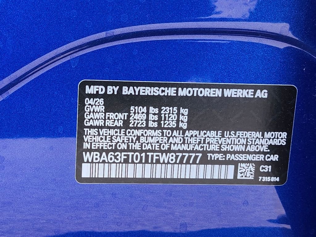 New 2026 Blue BMW M340i xDrive image 34