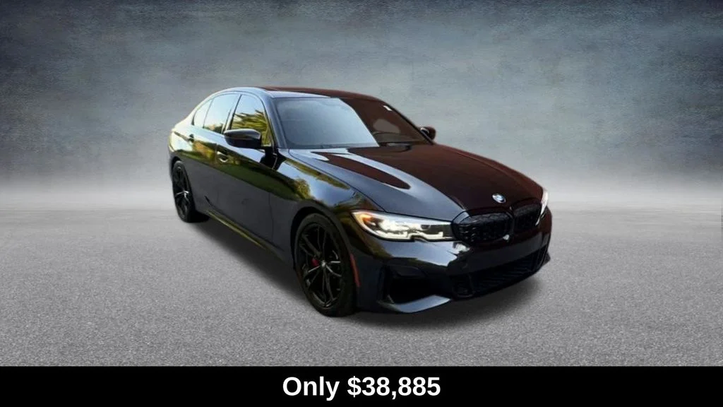 Used 2021 Black BMW M340i xDrive image 4