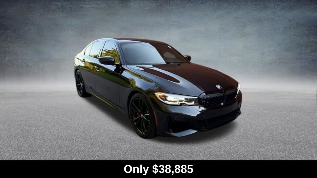 Used 2021 Black BMW M340i xDrive image 4