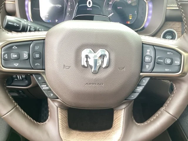 New 2026 Ivory White Tri-Coat Pearlcoat Ram LIMITED LONGHORN CREW CAB 4X4 5