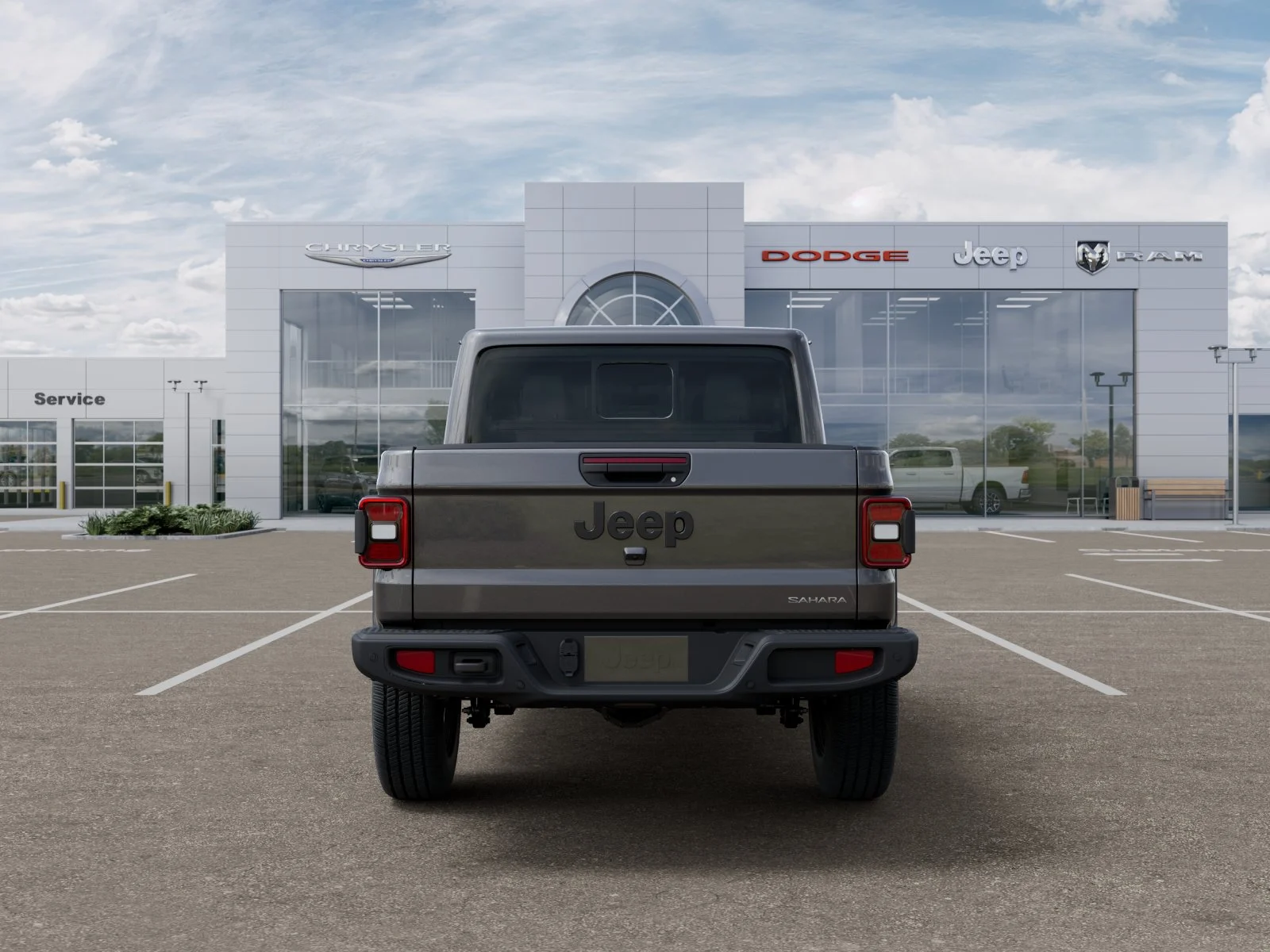New 2026 Granite Crystal Metallic Clear-Coat Exterior Paint Jeep Sahara image 35