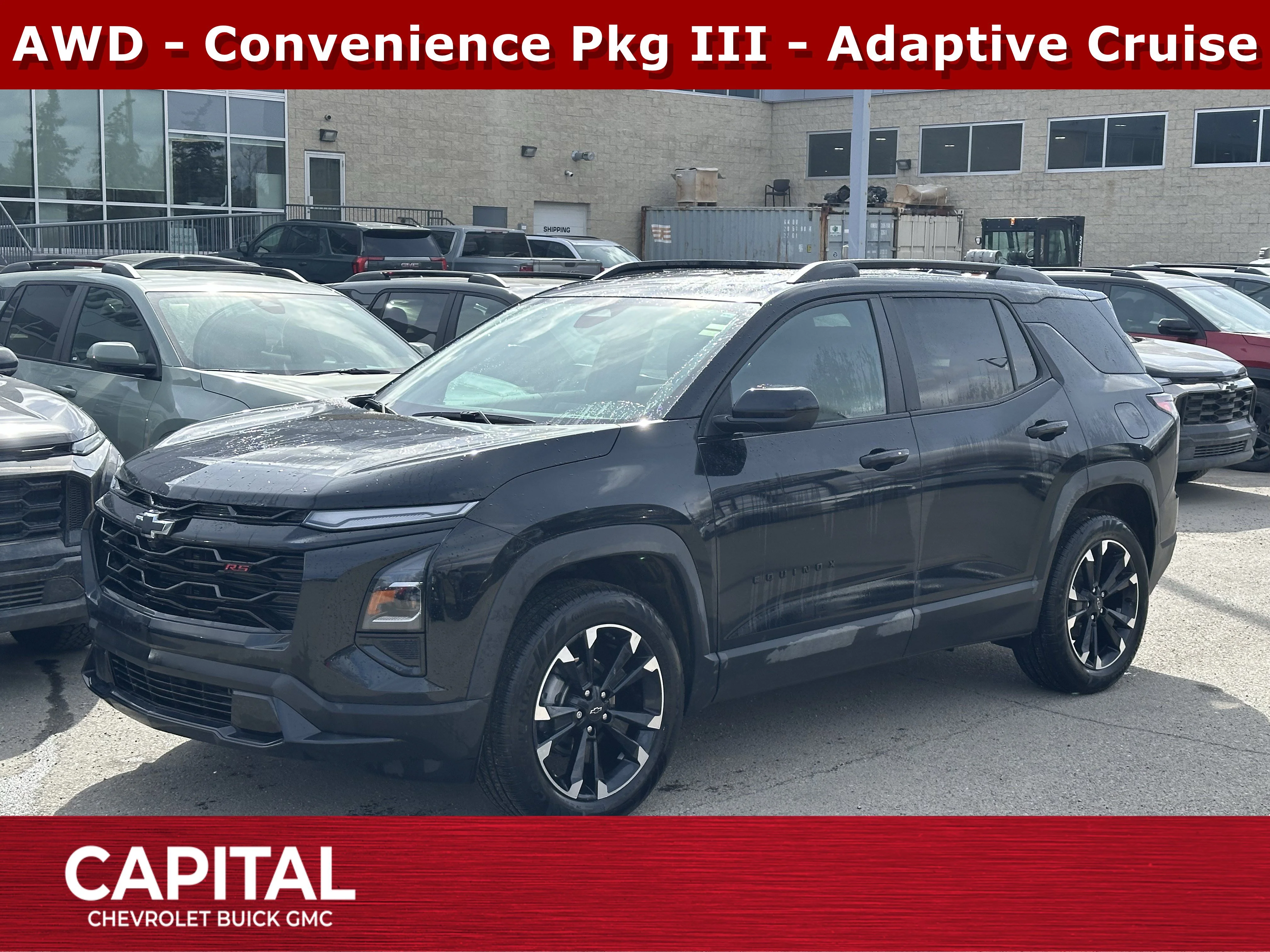 Certified Used 2025 Black Chevrolet AWD RS image 1