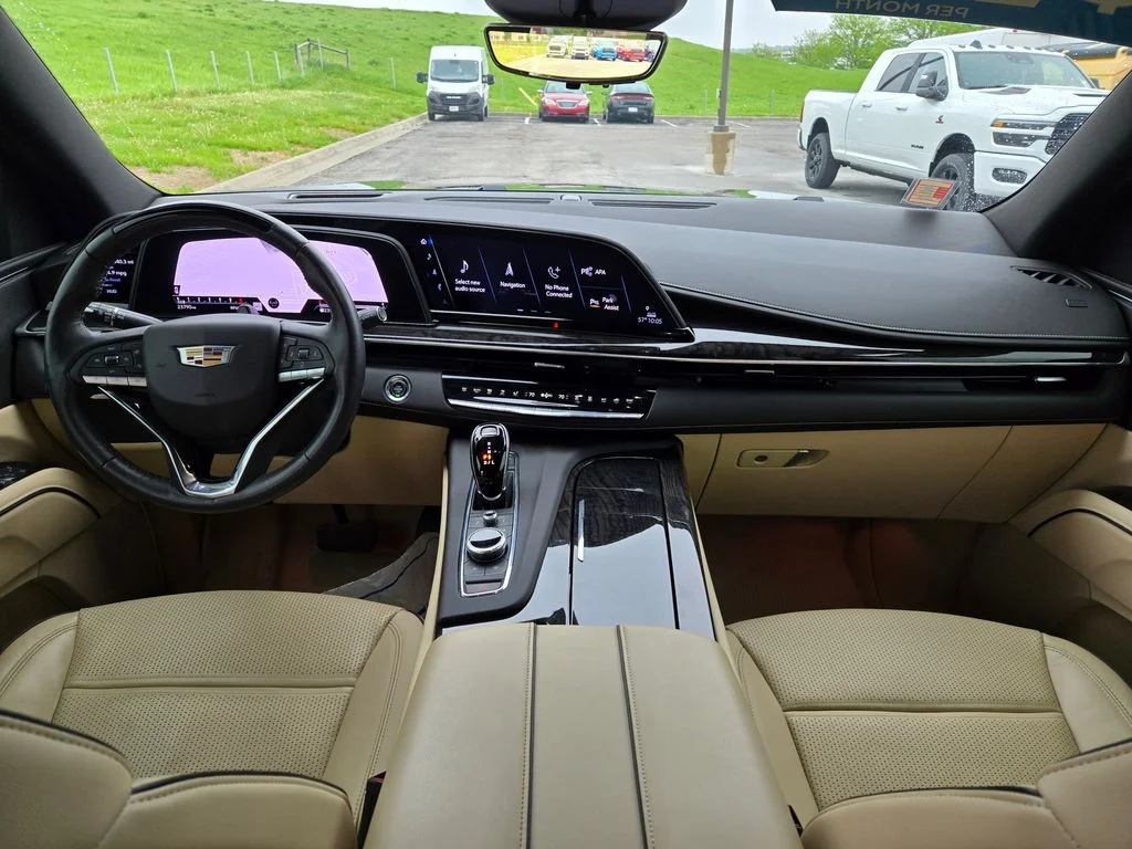 Used 2023 Black Cadillac Premium Luxury image 19