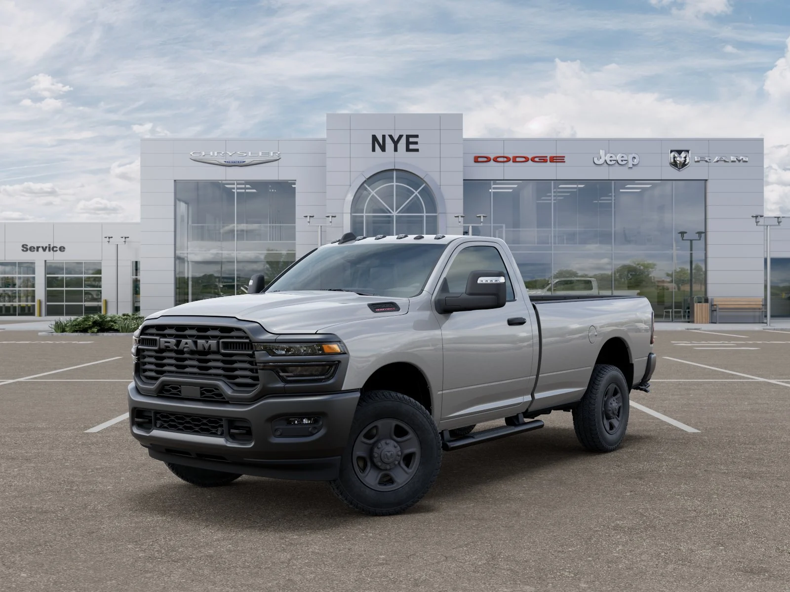 New 2026 Silver-Zynith Exterior Paint RAM Tradesman image 27