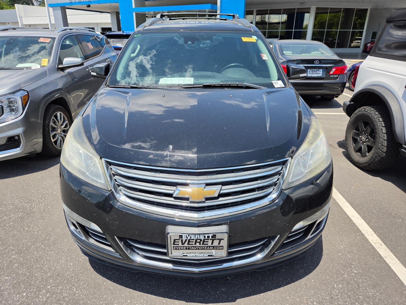 Used 2016 Chevrolet Traverse LTZ with VIN 1GNKVJKD0GJ233095 for sale in Morganton, NC