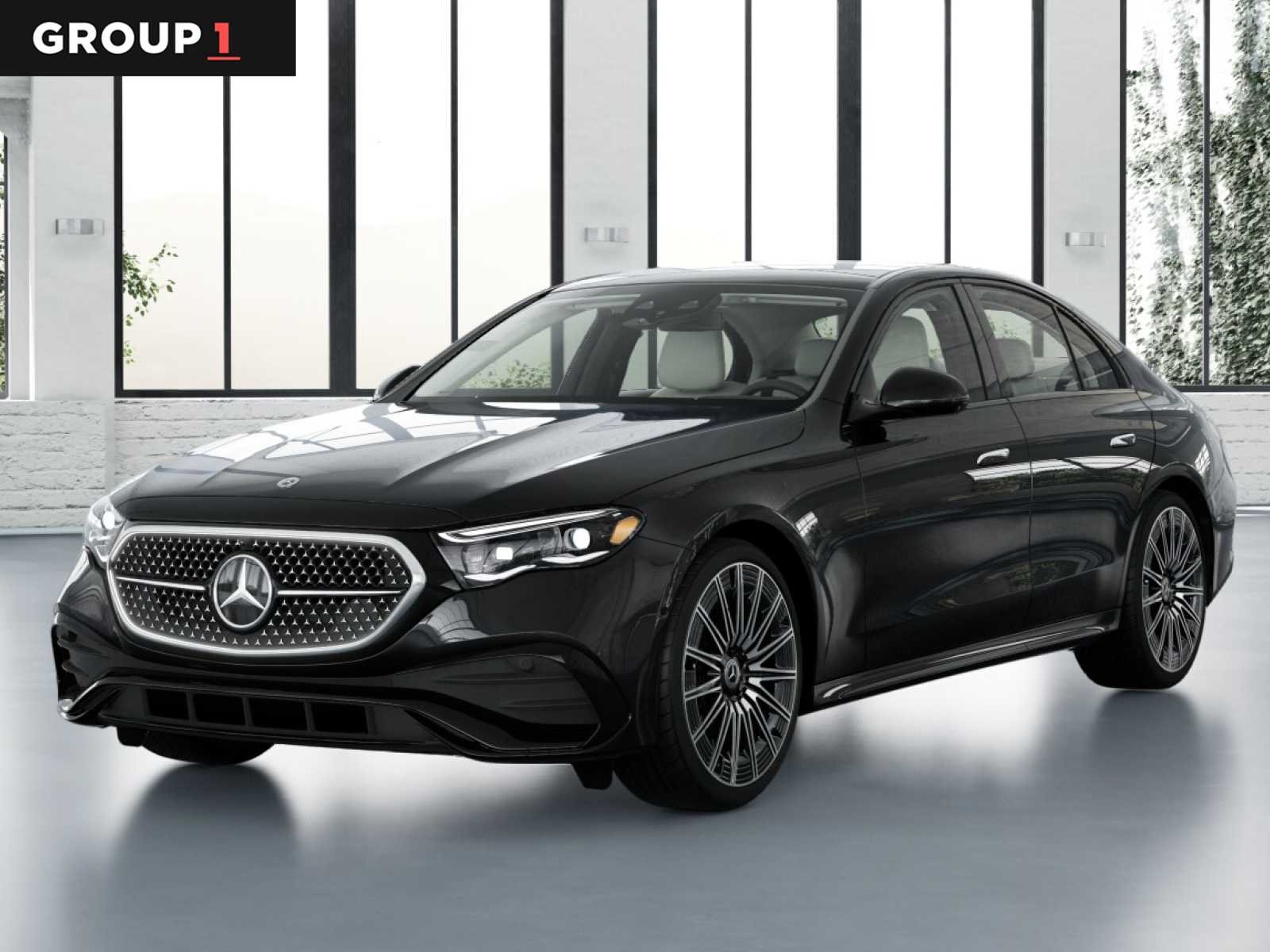 Obsidian Black Metallic 2026 Mercedes-Benz E-Class E 350 RWD Sedan Rear-Wheel Drive