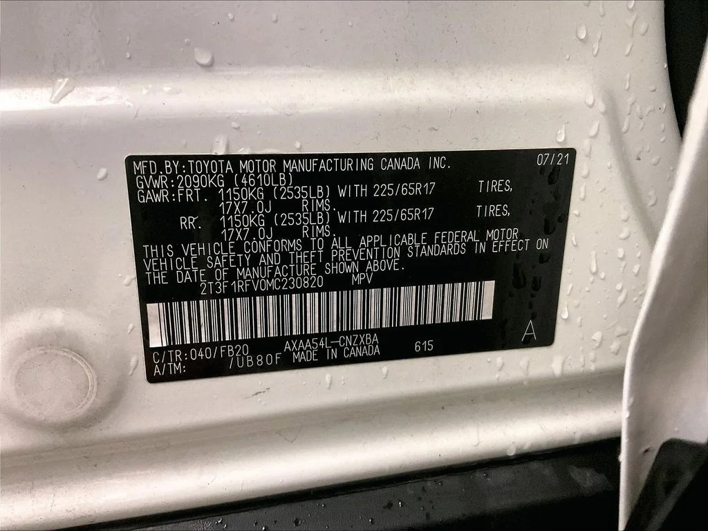 Certified Used 2021 White Toyota LE image 39